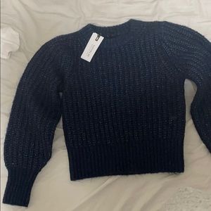 Navy Long Sleeve Sweater